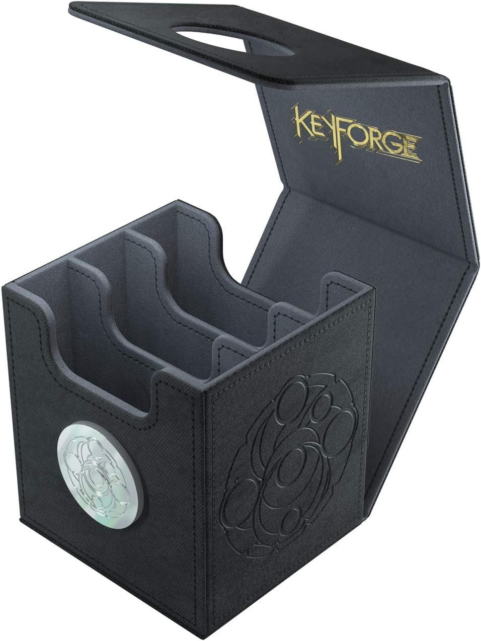 Gamegenic Keyforge Vault Deck Box, Black image number 3