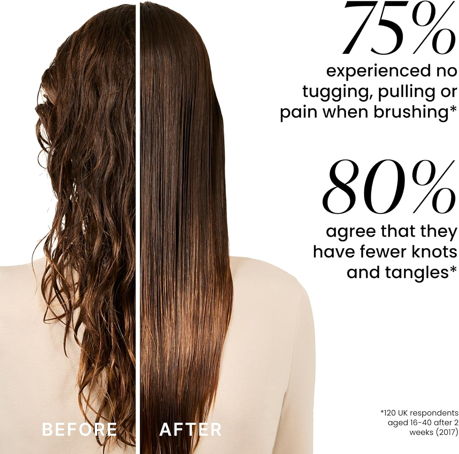 Tangle Teezer Wet Detangler Hairbrush - Millennial Pink image number 4