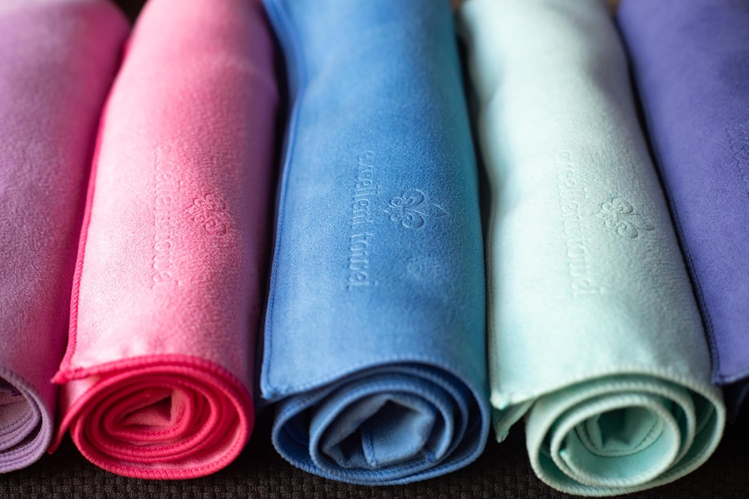 Photocatalyst Excellent Towel, Solid Color, Pupple, 15.7 X 35.4 Inches (40 X 90 Cm) image number 4