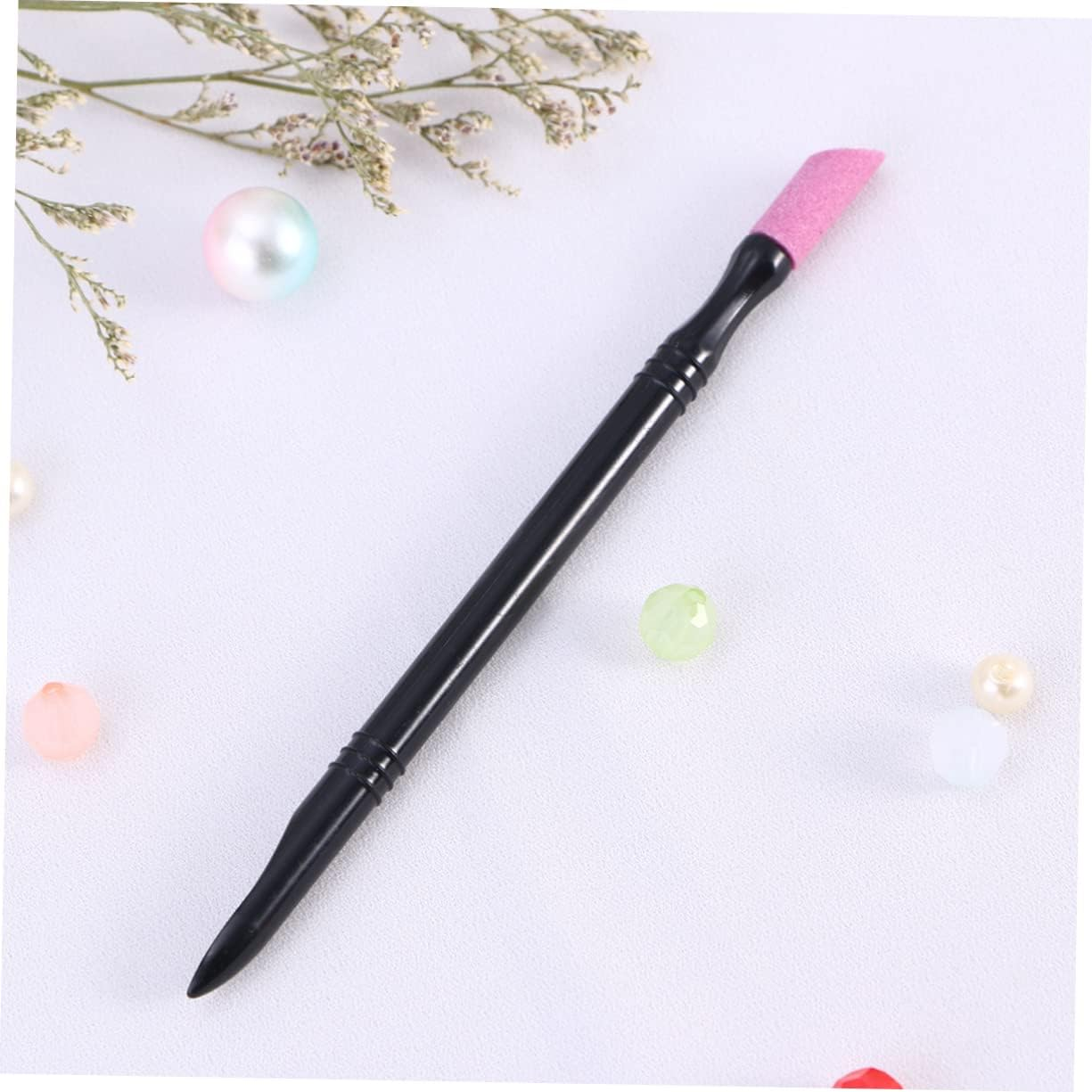 FOMIYES Washable Nail Engraving Pen Cuticle Pushers Nail Care Tools for Safe and Quick Dead Skin Removal Manicure Kit