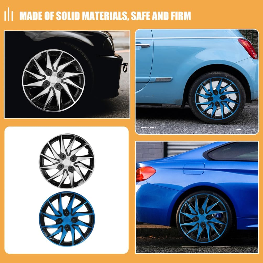 GLEAVI 2Pcs Decorative Wheel Hub Covers for Automotive and to Install Compatible Various Car Models image number 2