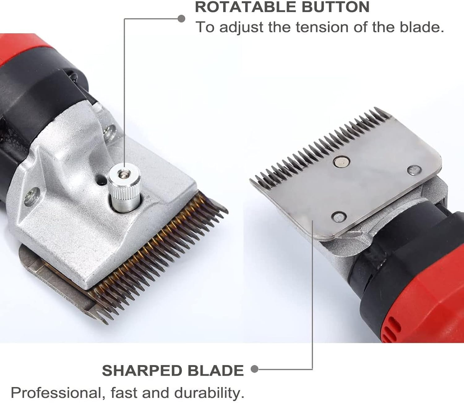 35 Tooth Horse Clipper Replacement Blade Carbide Livestock Hair Trimmer Universal Blades Horse Grooming Shears Horse Grooming Clippers for Full Body Clipping