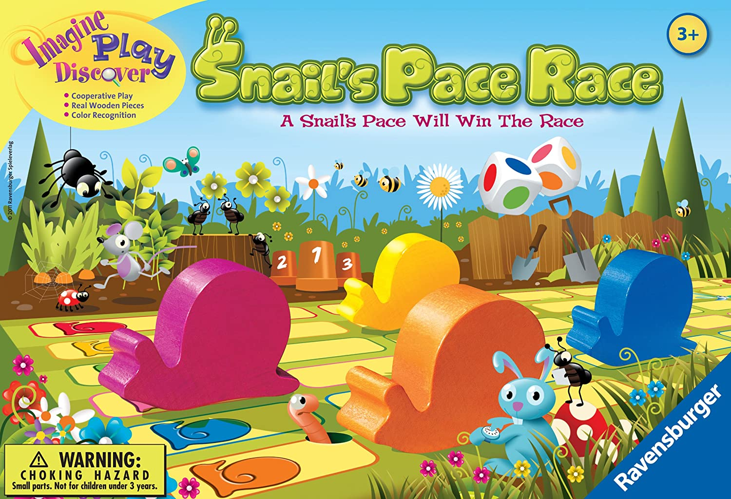 Ravensburger - Snails Pace Race Game image number 1