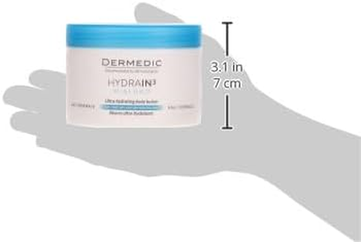 DERMEDIC Hydrain3 Ultra Translucent Butter Dish 225 Ml image number 3