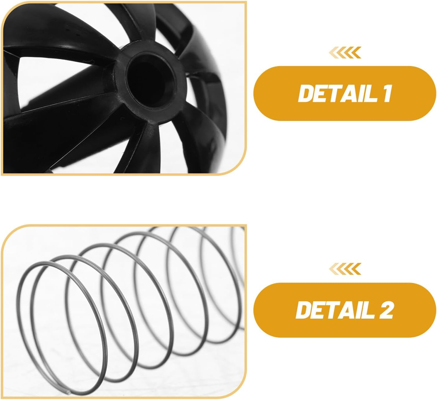 OFFSCH Coffee Espresso Machine Brew Basket Bottom Spring Replacement Kit, Portafilter Basket Springs Accessory Set for Espresso Maker Repair, Coffee Brewing Tools for Bottomless image number 5