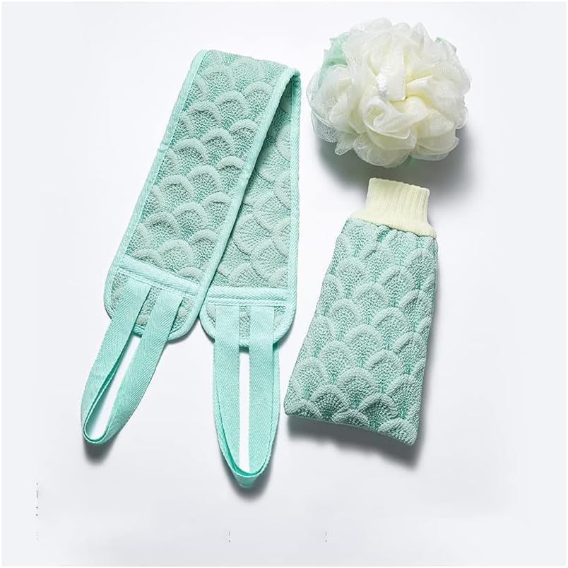 Exfoliating Gloves-Body Scrub Exfoliating-Eraser Gloves-Dry and Flaky Skin Tan Scrub Makeup Remover Clean Gloves image number 3