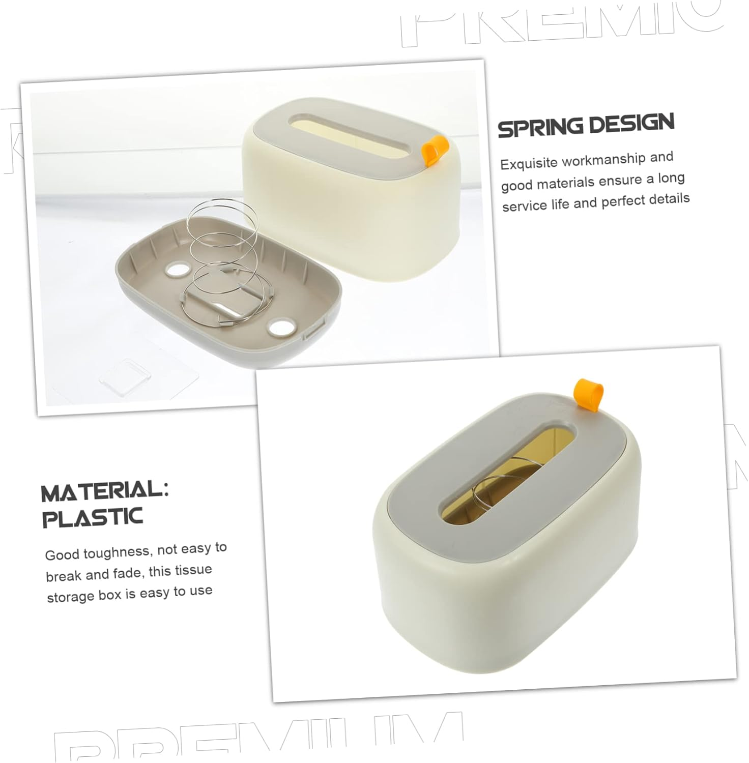 Holder Dispenser Napkin and Tissue Storage Wall-Mounted Stylish Practical