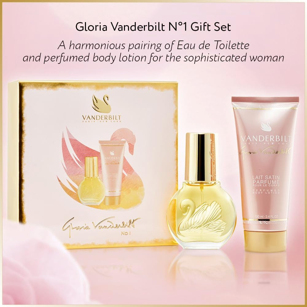 Gloria Vanderbilt No. 1 by Gloria Vanderbilt for Women - 2 Pc Gift Set 1Oz EDT Spray, 3.4Oz Body Lotion image number 2