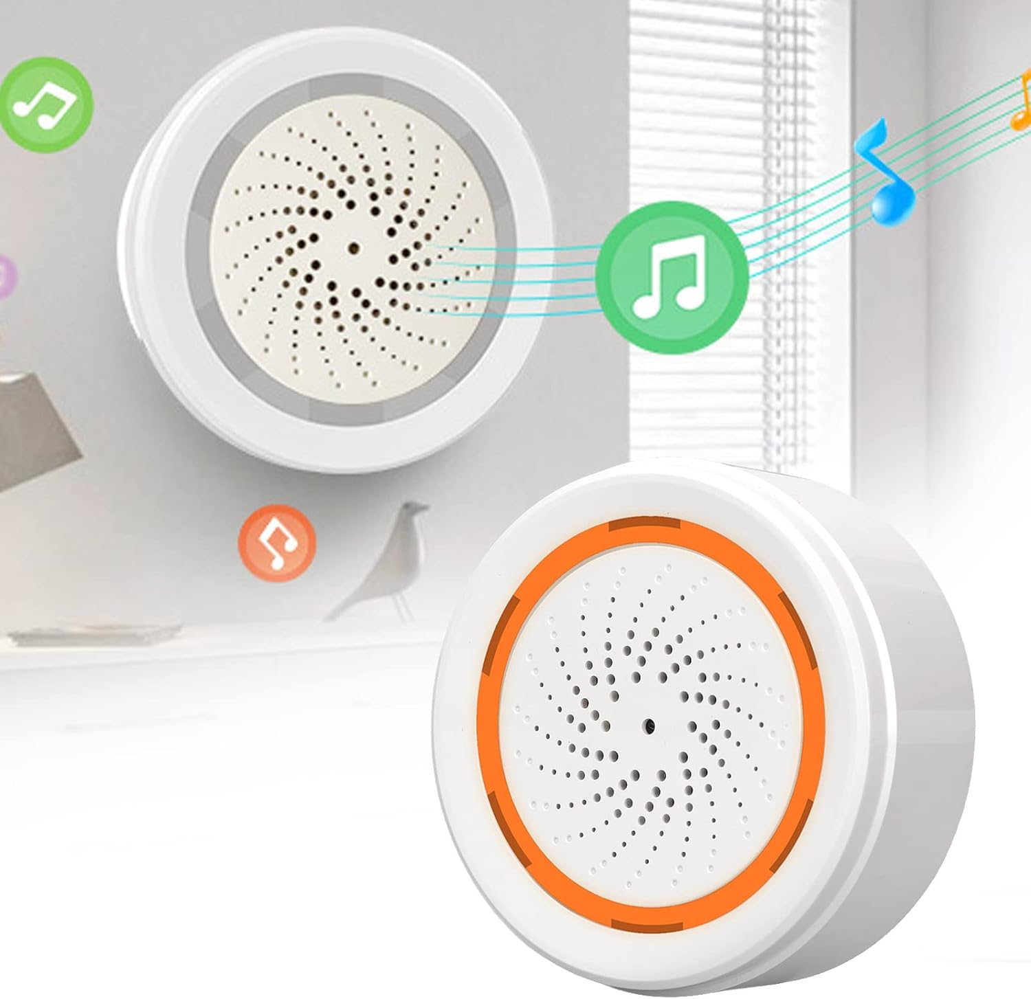 Siren Alarm, 105Db Wide APP Control on Restaurant Home Sound Alarm (For Zigbee) image number 5