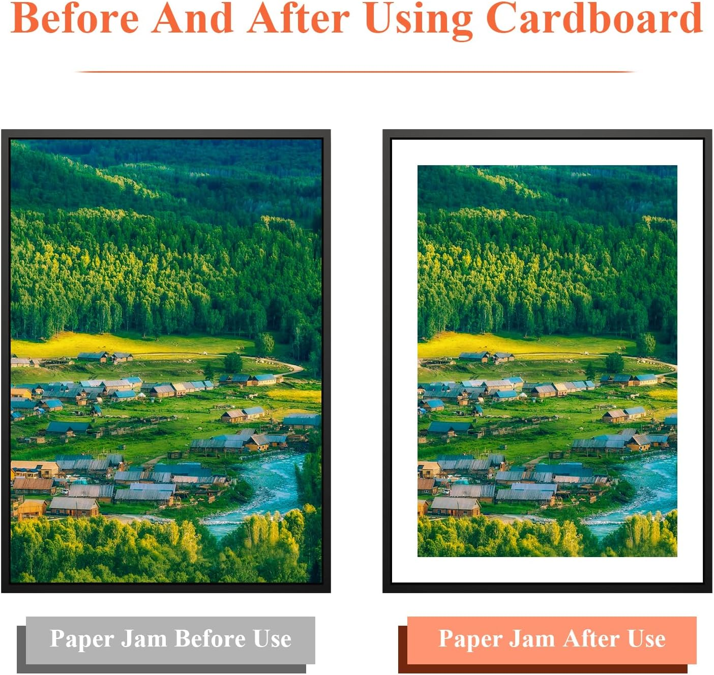 10 Pcs Photo Mounts 10 X 8 to Fit 8 X 6, White Paper Acid Free Picture Mounts Mat, Cardboard Photo Mount for Frames for 8 X 6 Paintings Prints Image Artworks (10 X 8 Inch) image number 6