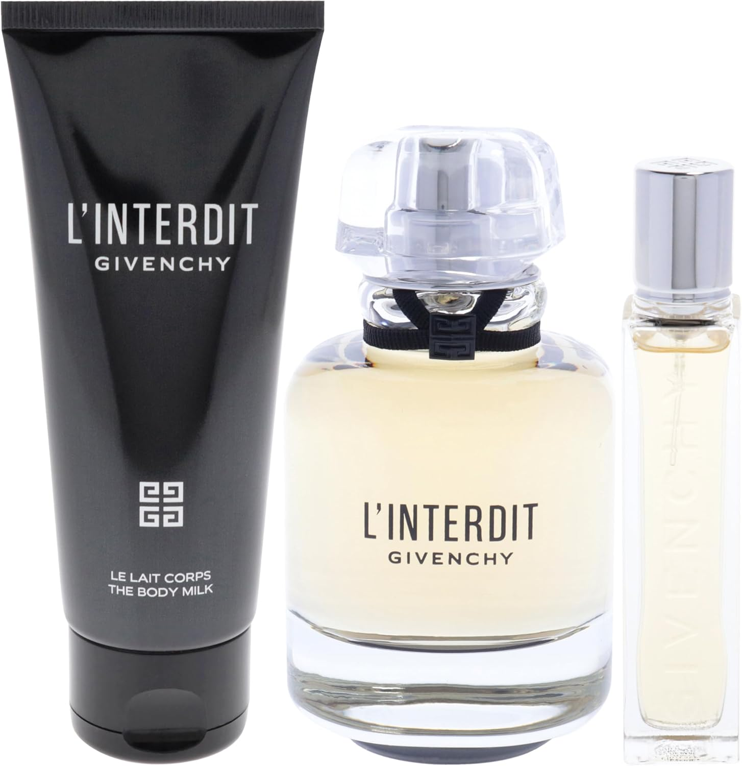 Linterdit by Givenchy for Women - 3 Pc Gift Set 2.7Oz EDP Spray, 0.42Oz EDP Spray, 2.5Oz Body Milk image number 5