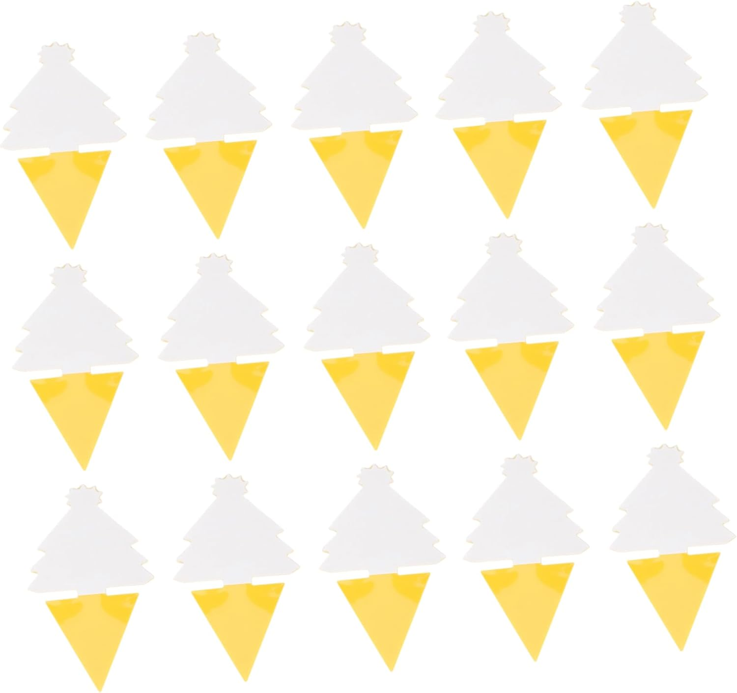 Garden Sticky Boards 30Pcs Bug Catching Plant Fly Sticky Traps Outdoor Use image number 4