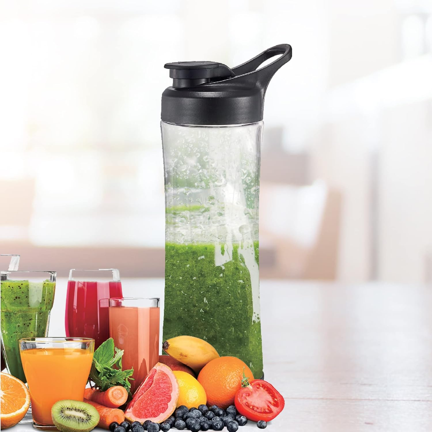 Auspure Kitchen Portable Jar, Bpa-Free, Fir for Ausgrind-E09 & Ausgrind-P09 Coffee Grinders (Ausgrind-Ac-09B) image number 5