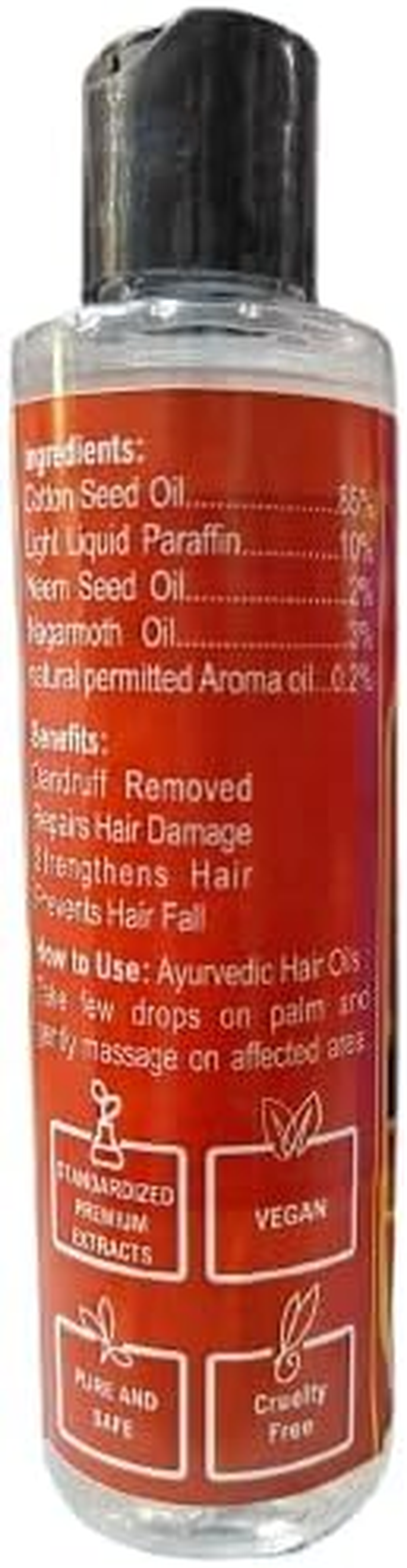 Sparkshift Hair Oil, Neem and Nagarmoth, 200 Ml, Natural Ayurvedic Formula image number 1