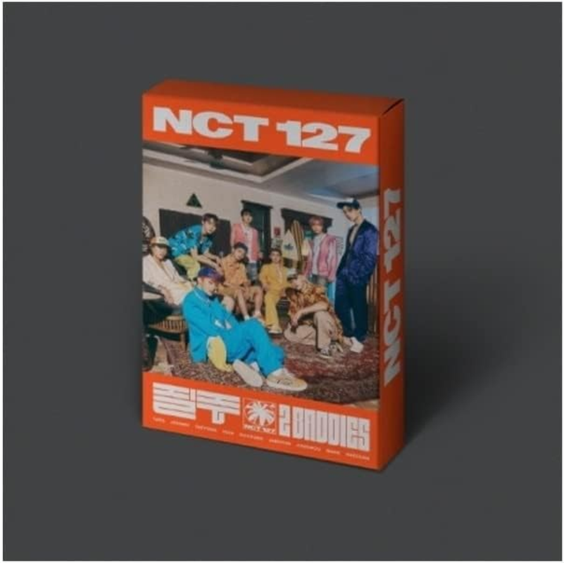 NCT 127 2 Baddies 4Th Album NEMO Platform Version 9P Image Card+1P QR Card+1Ea Sticker+Folding Paper+1P Photocard+Tracking Sealed image number 2