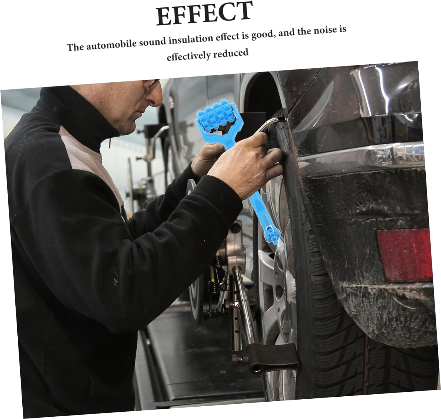 Beatifufu Automotive Sound Deadening Roller Tool Dual Head Plastic Rollers for Car Noise Reduction Versatile for Cars and Soundproofing Projects image number 5