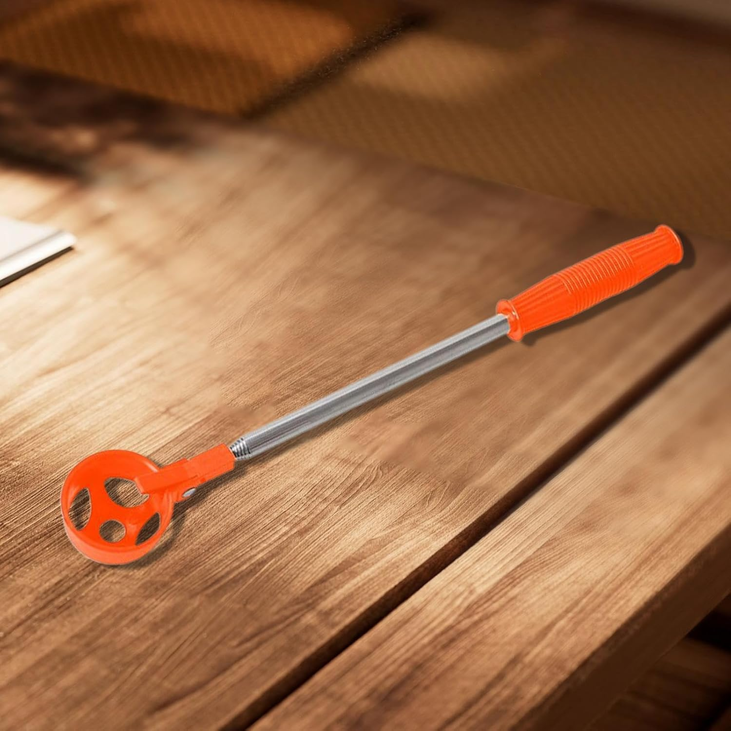 Grabber for Chicken Eggs - Extendable Long Egg Grabber,Pick up Equipment, Stainless Steel Reaching Collector for Coop Yard Orchard Farm Poultry Nest Garden