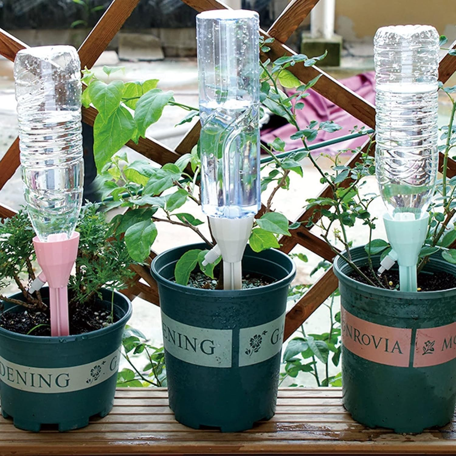 New Upgraded Plant Self Watering Spikes,Adjustable Plant Watering Devices with Slow Release Control Switch Water Dripper,Watering Planter Insert,Automatic Plant Waterer for Vacations (6) image number 5