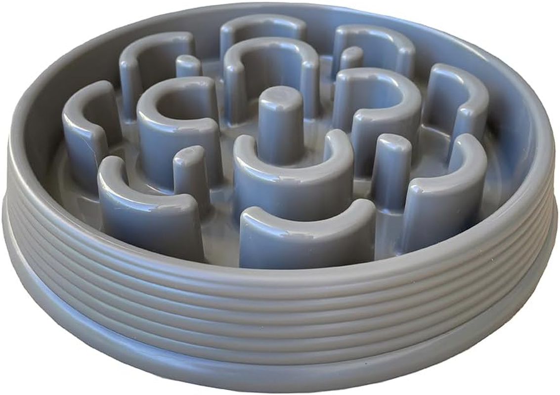 Barkley & Bella Dog Slow Chow Feeder Pink Medium, 25Cm - Healthy Eating Pet Interactive Feeder, Anti-Choking, Non-Skid, 100% BPA, PVC, Phthalate-Free, Dishwasher-Safe, Microwave Safe