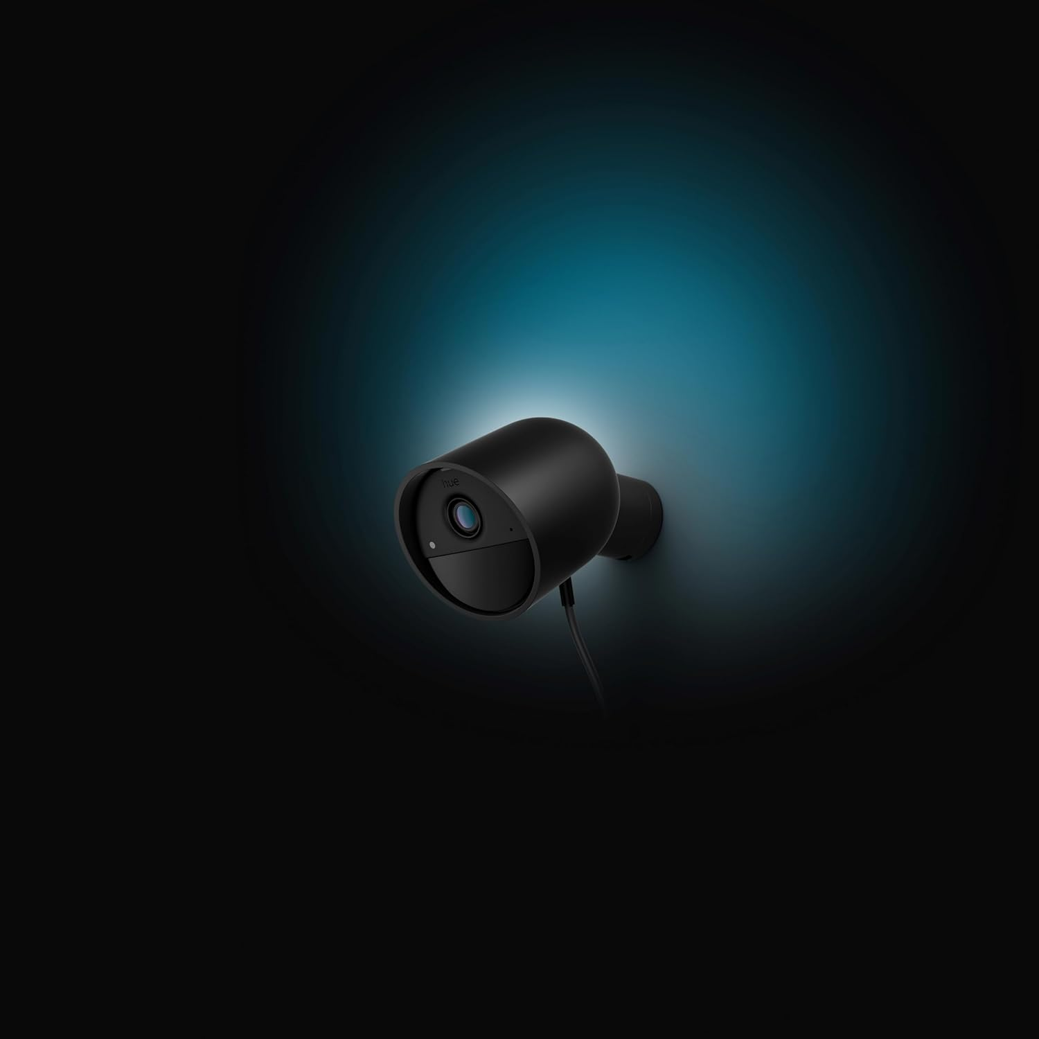 Philips Hue Secure Wired Security Camera - Black