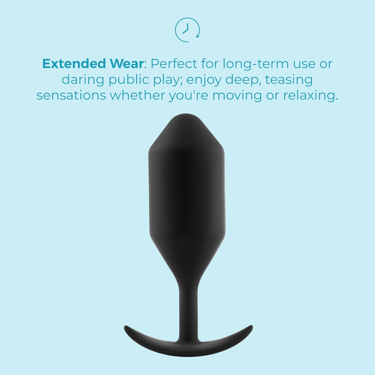 B-Vibe SNUG PLUG 5 BLACK image number 5