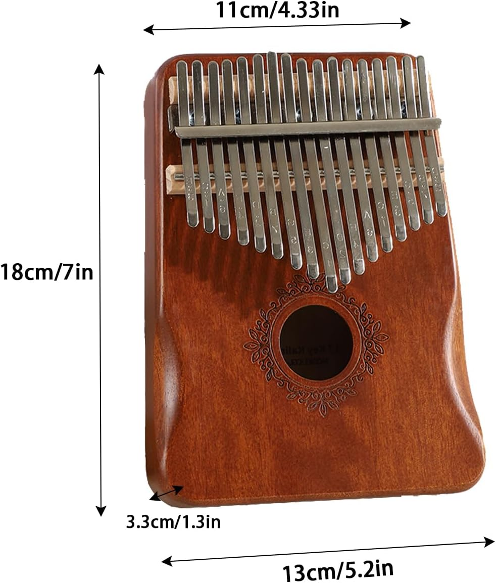 17-Key Kalimba Thumb Piano for Beginners image number 3