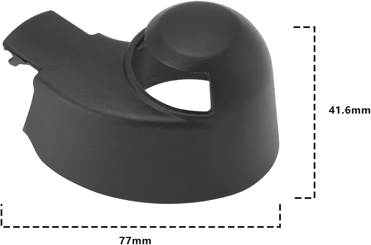 LT Easiyl 2PCS Car Rear Wiper Rocker Cover 77X41.6Mm Automotive Windshields Rear Wiper Rocker Arm Cover 10341840 Compatible with Mg Zs 2017+ image number 6