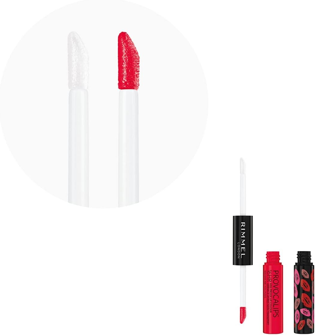 Rimmel London Provocalips 16HR Kiss Proof Lip Colour, 500 Kiss Me You Fool image number 4