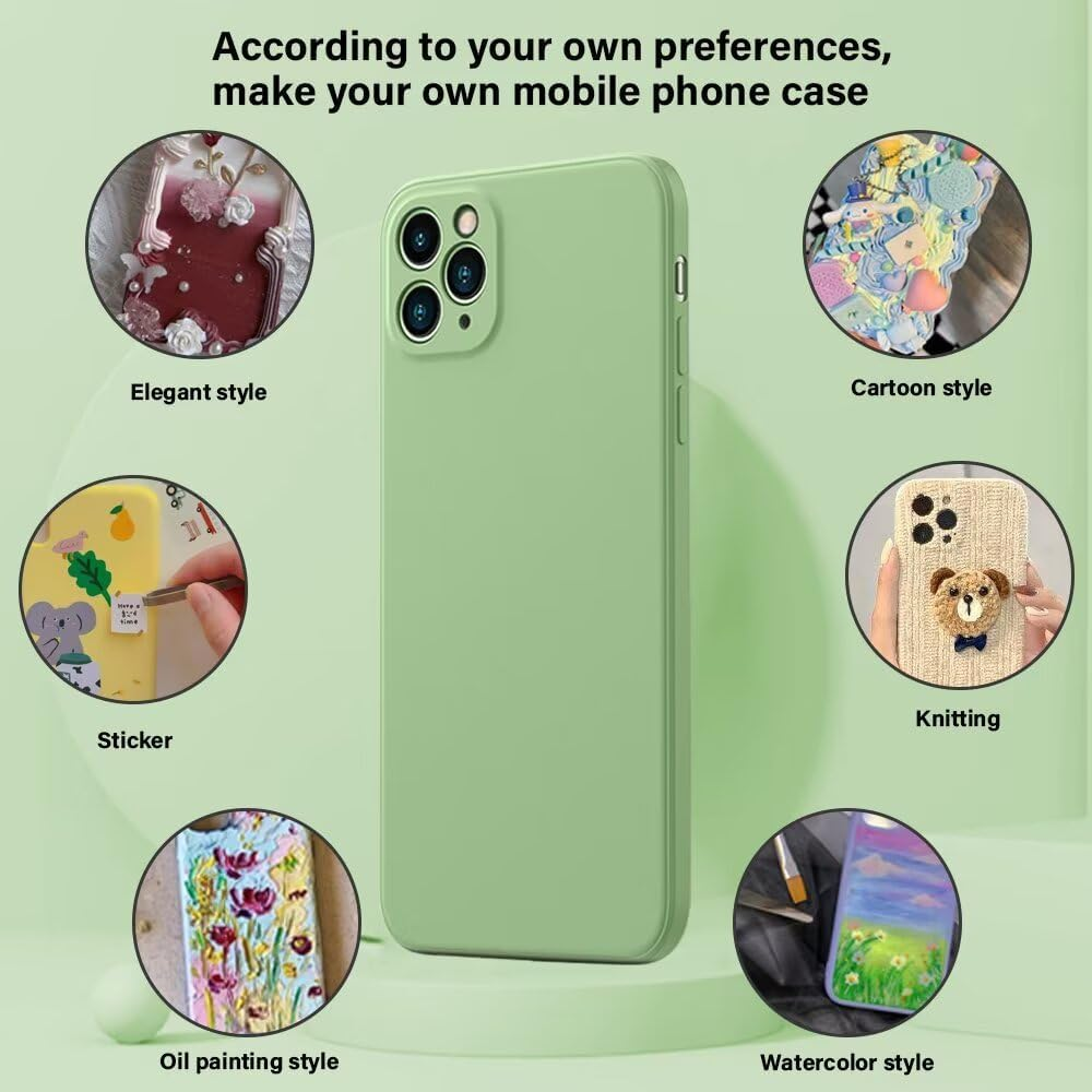 EASSGU Case for Oppo A52 / Oppo A72 / Oppo A92 (6.5 Inches), Soft TPU Silicone Case - Black