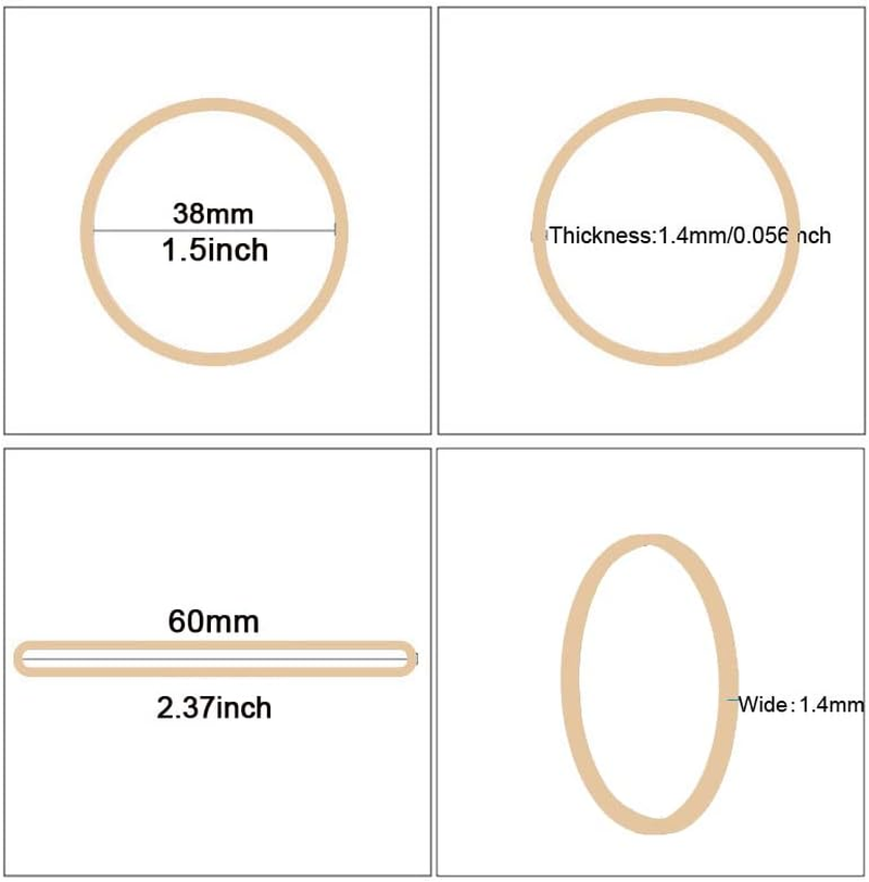 Rubber Bands Size#16 Elastic Rubber Band 450Pcs 200Grams Beige Office Supplies File Folders Litter Box image number 1