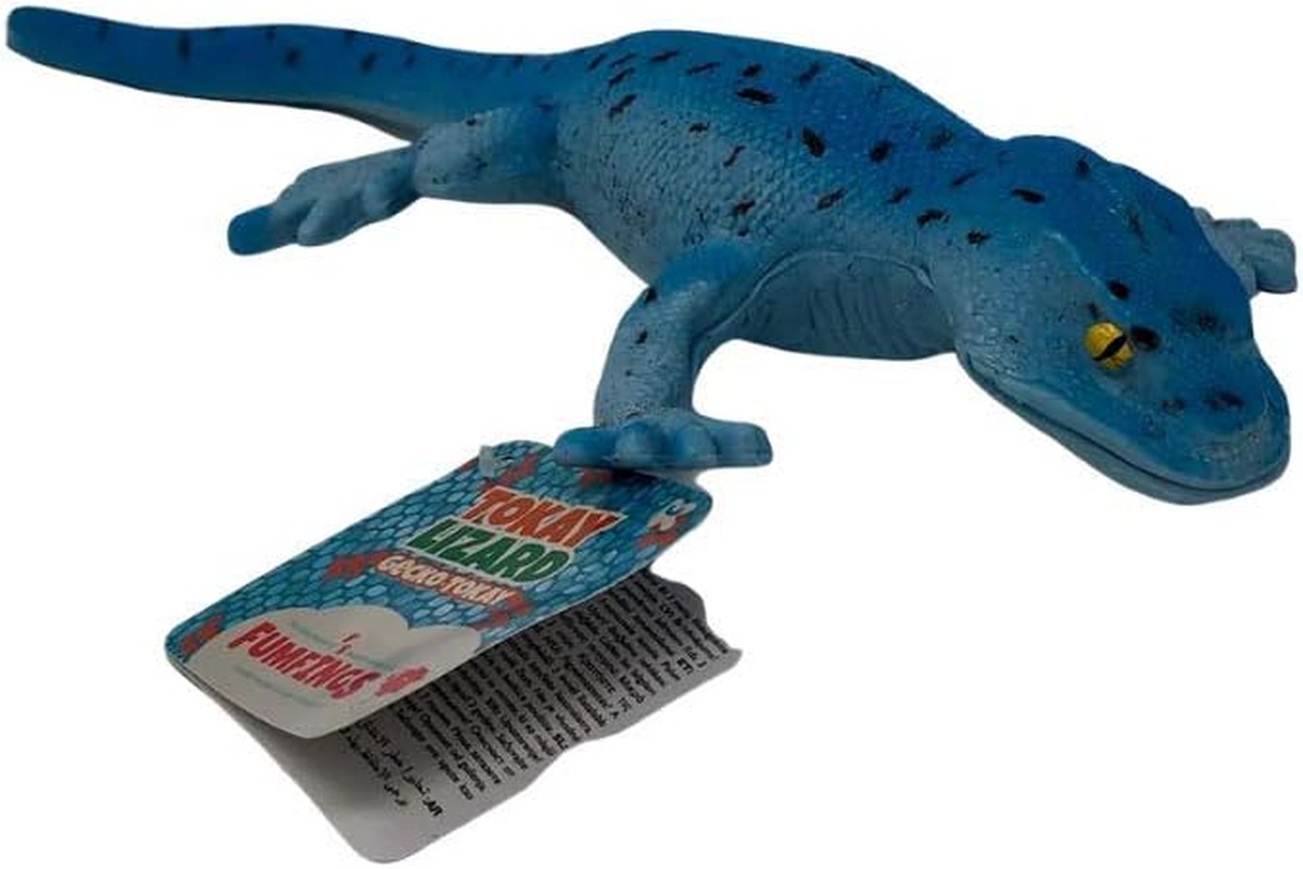 Keycraft Tokay Lizard 25Cm Stretchy Beanie Toy Soft and Flexible Fidget Toy for Sensory Play and Stress Relief Random Design Sent