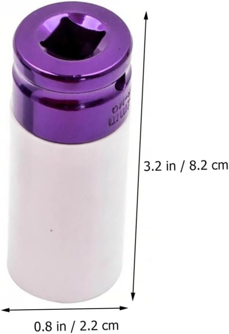 COOLHIYA 5Pcs Car Tire Screw Protective Sleeve Tire Disassembly Tool for Automotive Wheels image number 2