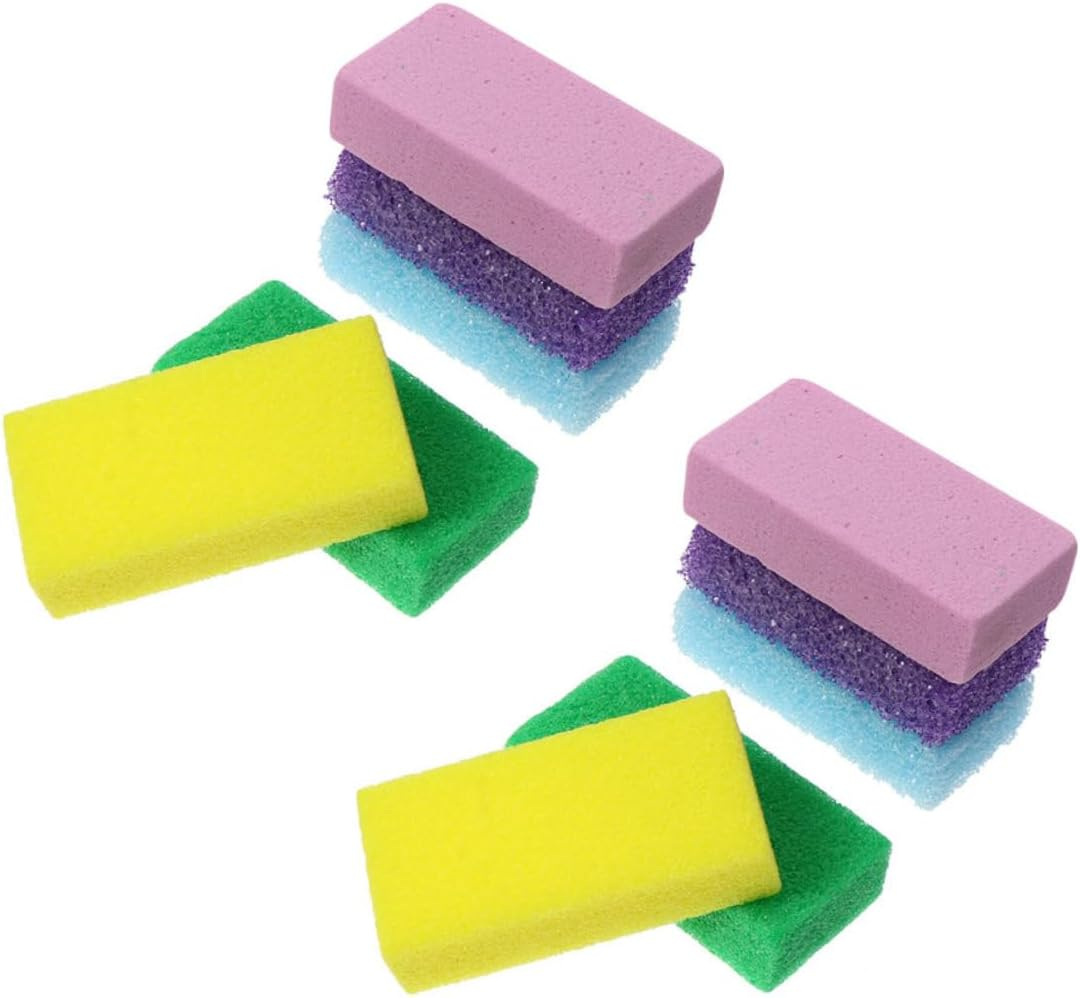 FOYTOKI 15Pcs Exfoliating Pumice Stones for Callus Remover Feet Scraping Tool Natural Foot Files Skin Softener image number 3