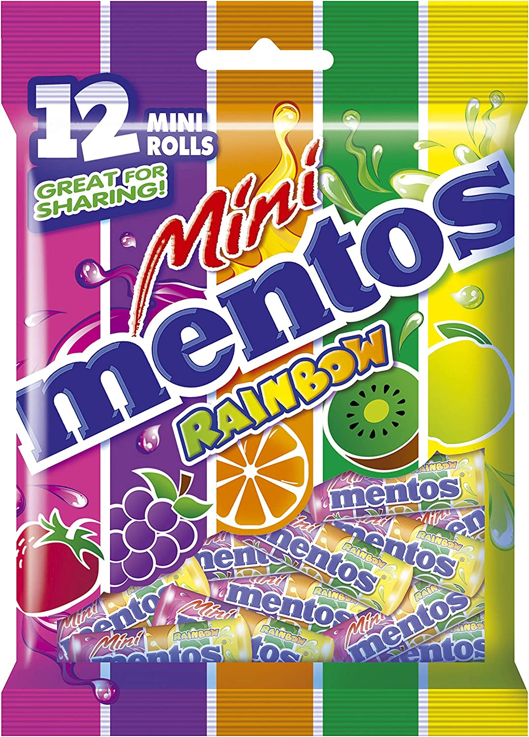 MENTOS Mini Rainbow Bag, 120G image number 3