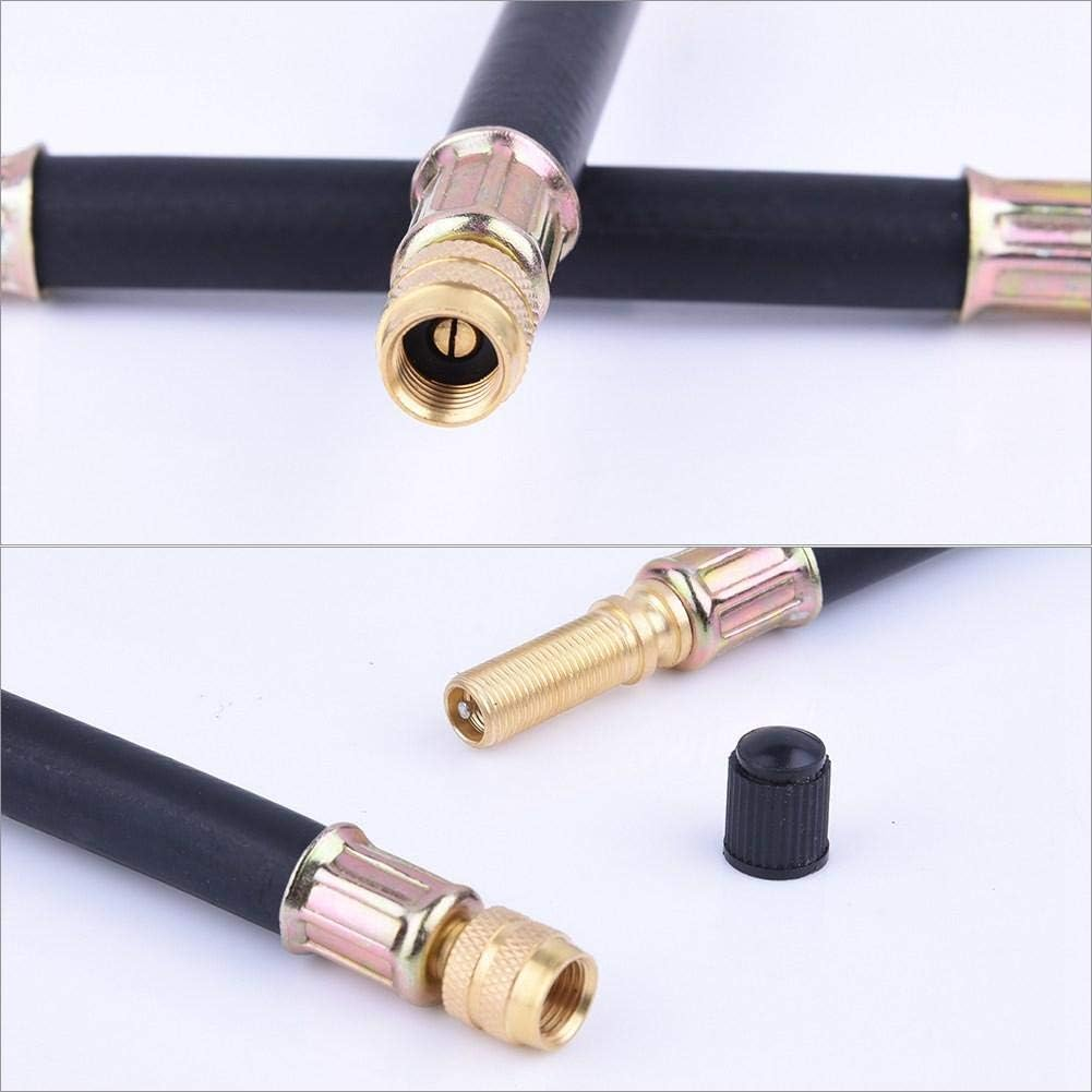 Tyre Valve Extension Adapter, 4 X 140 Mm Flexible Tyre Valve Extension Tyre Wheel Truck Transit Adapter + Clamps image number 6