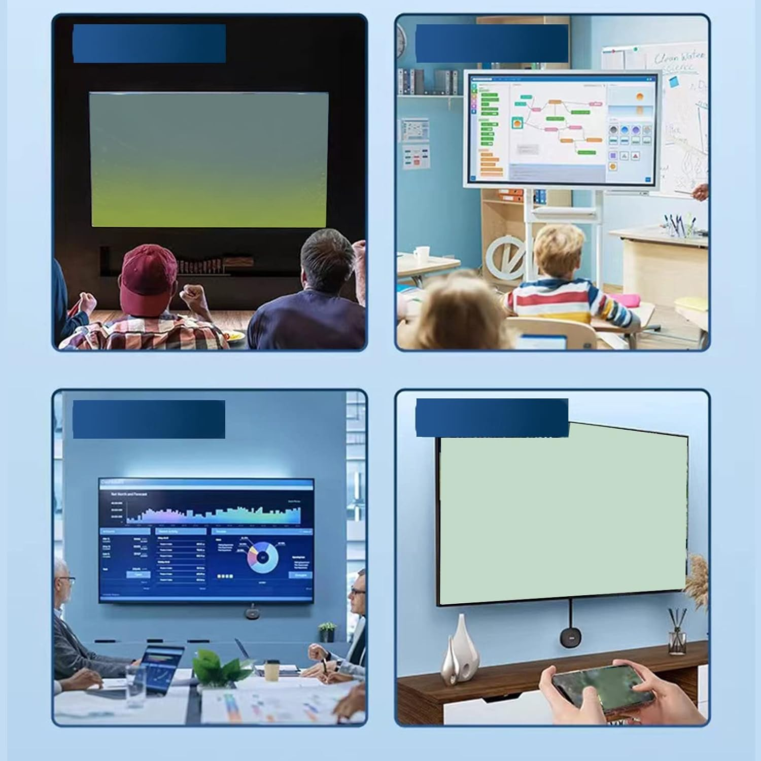 Wireless HDMI Display Dongle Adapter, 1080P HD Screen Sharing, 5G Wifi Shows Receiver for Phone, Android, Tablet, Laptop to Smart TV Projector, Video Player, Plug and Play image number 4