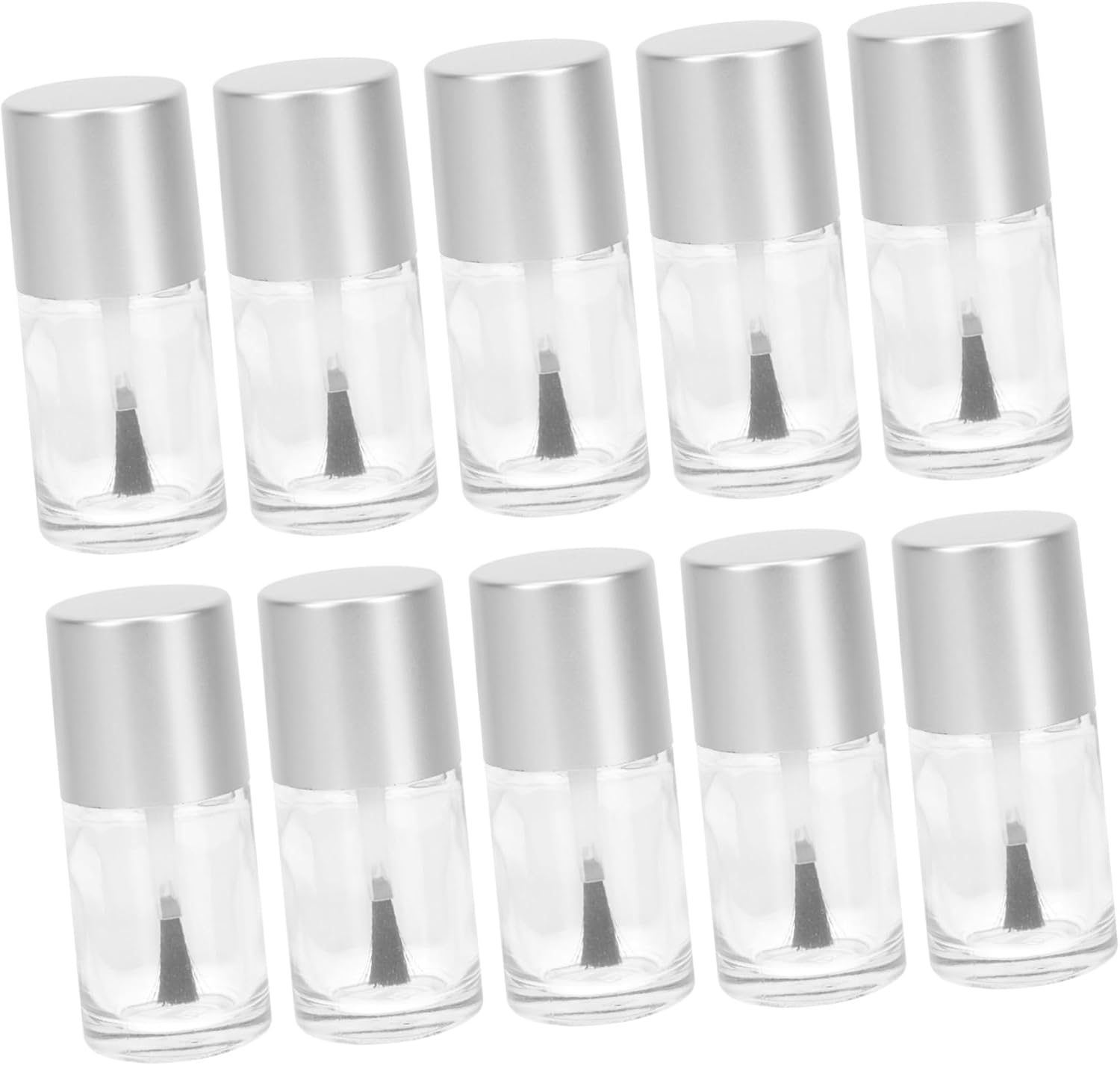 Ipetboom 15Ml Nail Polish Sub Containers Gel Polish Empty Bottles Safe Leakproof Nail Package Glass Containers