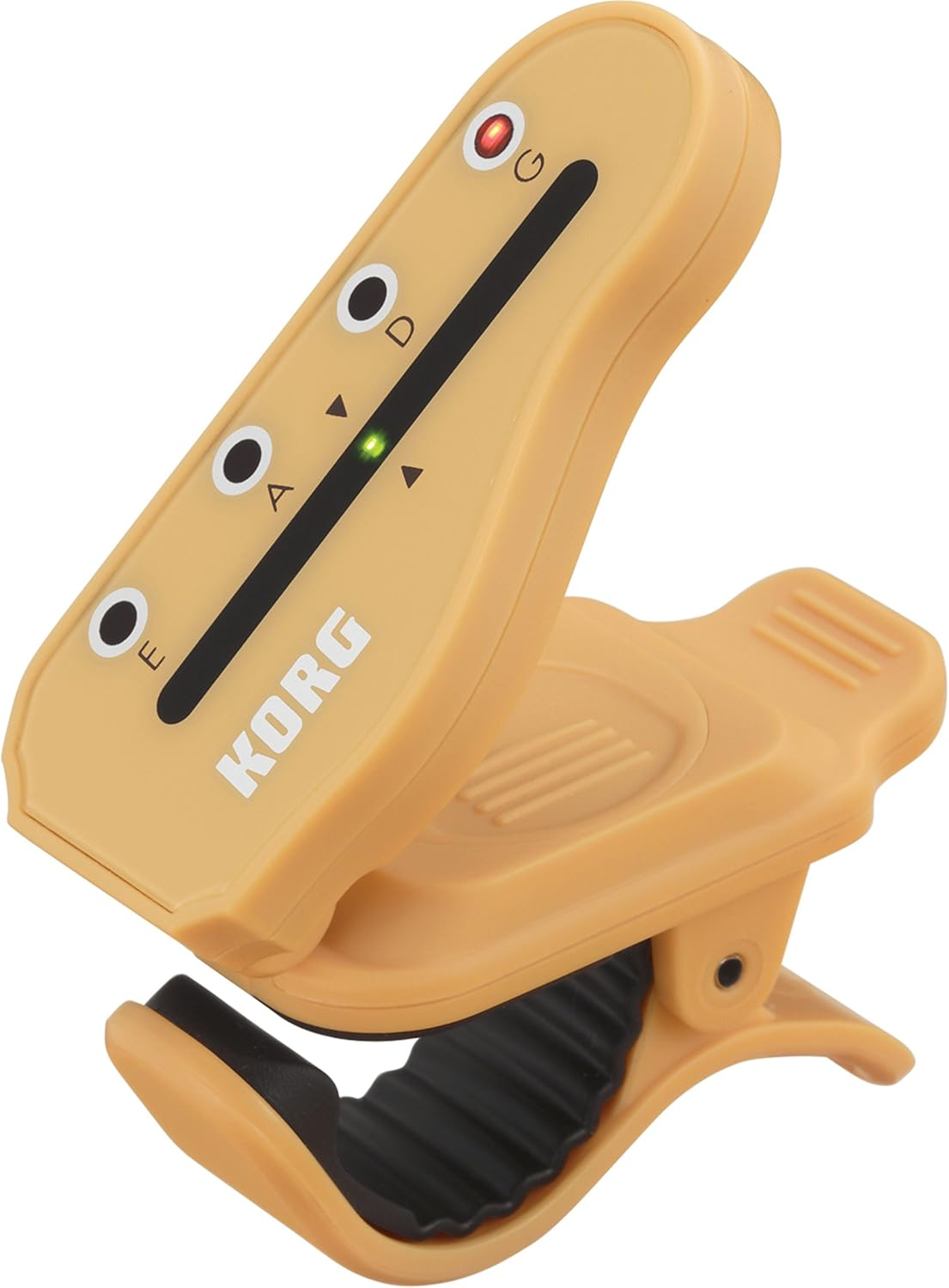 KORG KO-HTB1 HT-B1 Headtune Clip-On Bass Headstock-Shaped Tuner with Tuning Peg Indication