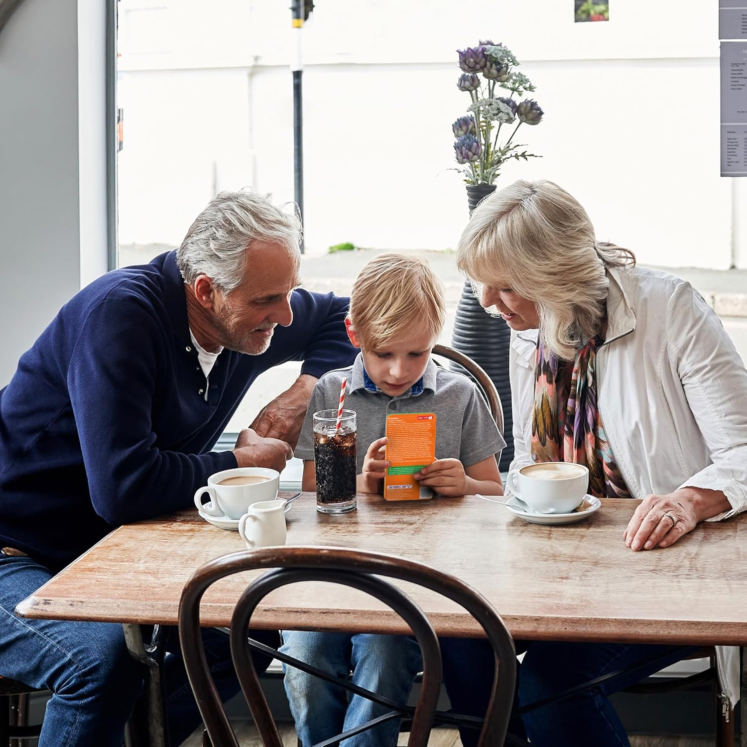 Purple Cow Checkers Magnetic Travel Game