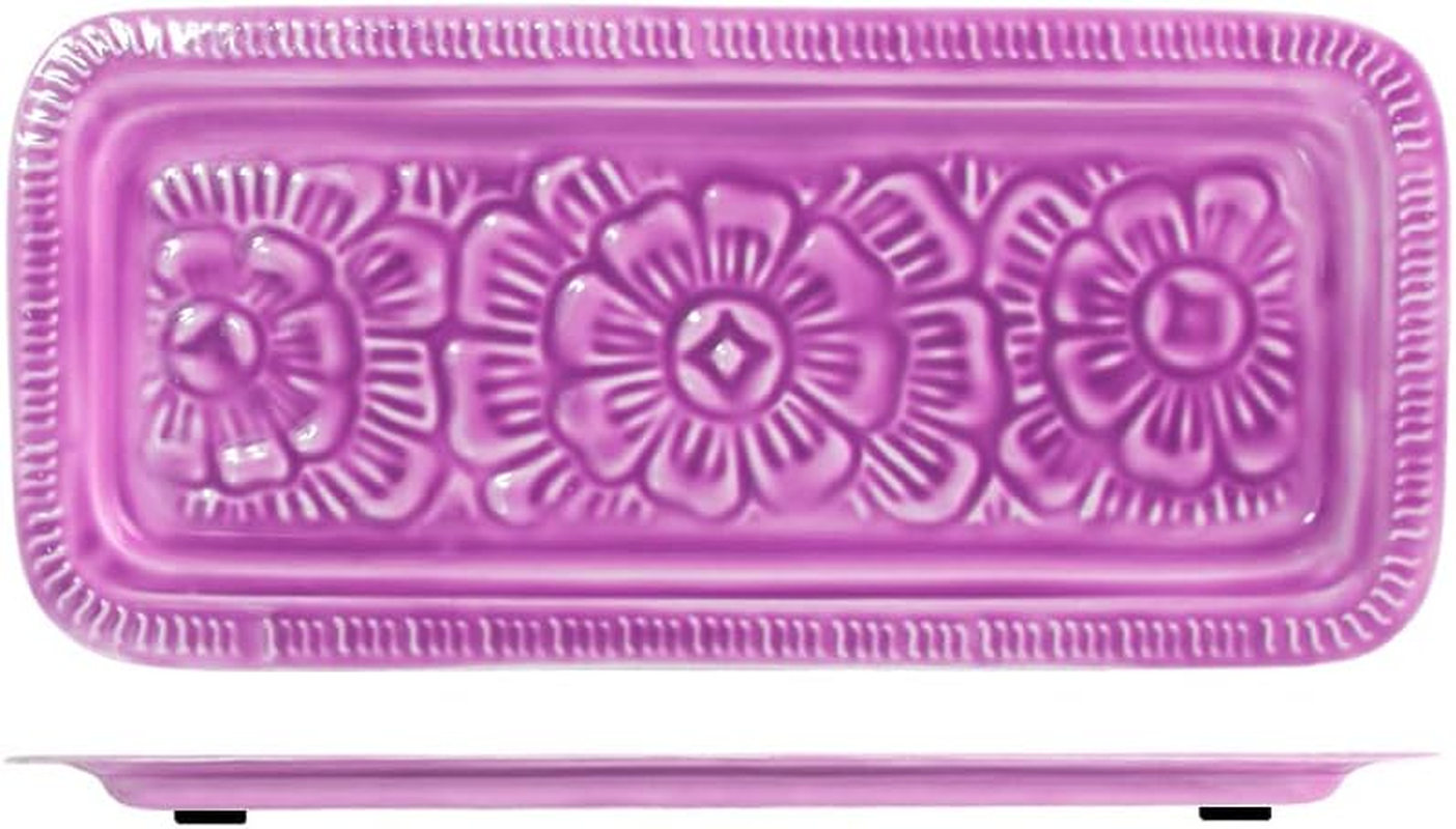 H&H Vassoio Rettangolare Indian Summer Assortito Cm 13X28 image number 3