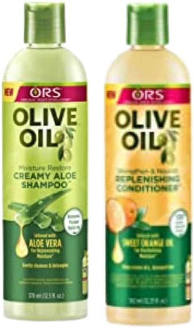 ORS Olive Oil Sulfate-Free Hydrating Shampoo 370Ml with Strength & Nourish Replenishing Conditioner 362Ml image number 3