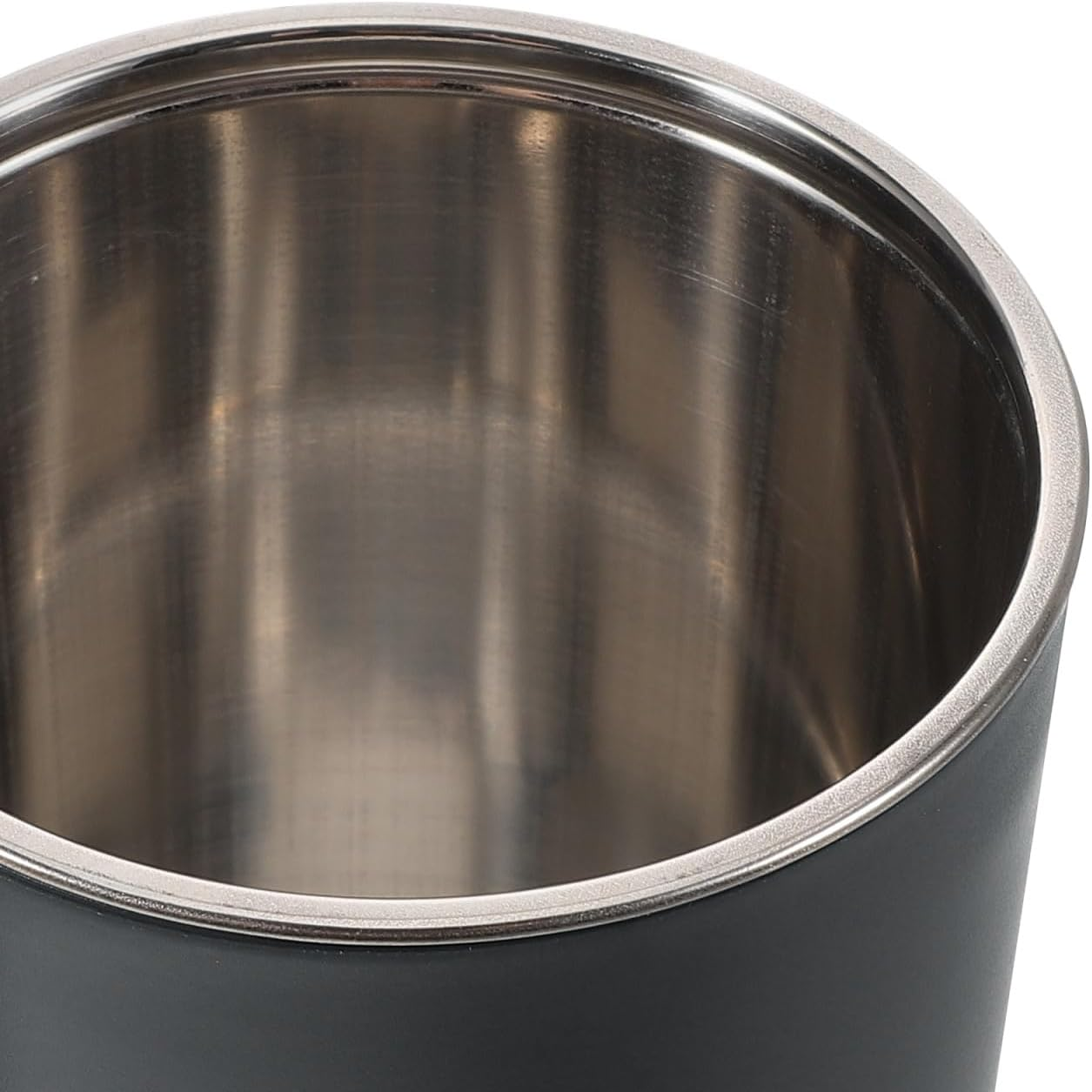 Minkissy Elderly Spill Proof Cup with Straw Handle 400Ml Drinking Bottles Adults Stainless Steel Feeding Resistant Leak-Proof for Pregnant Disabled Bedridden Patients-Blue image number 2