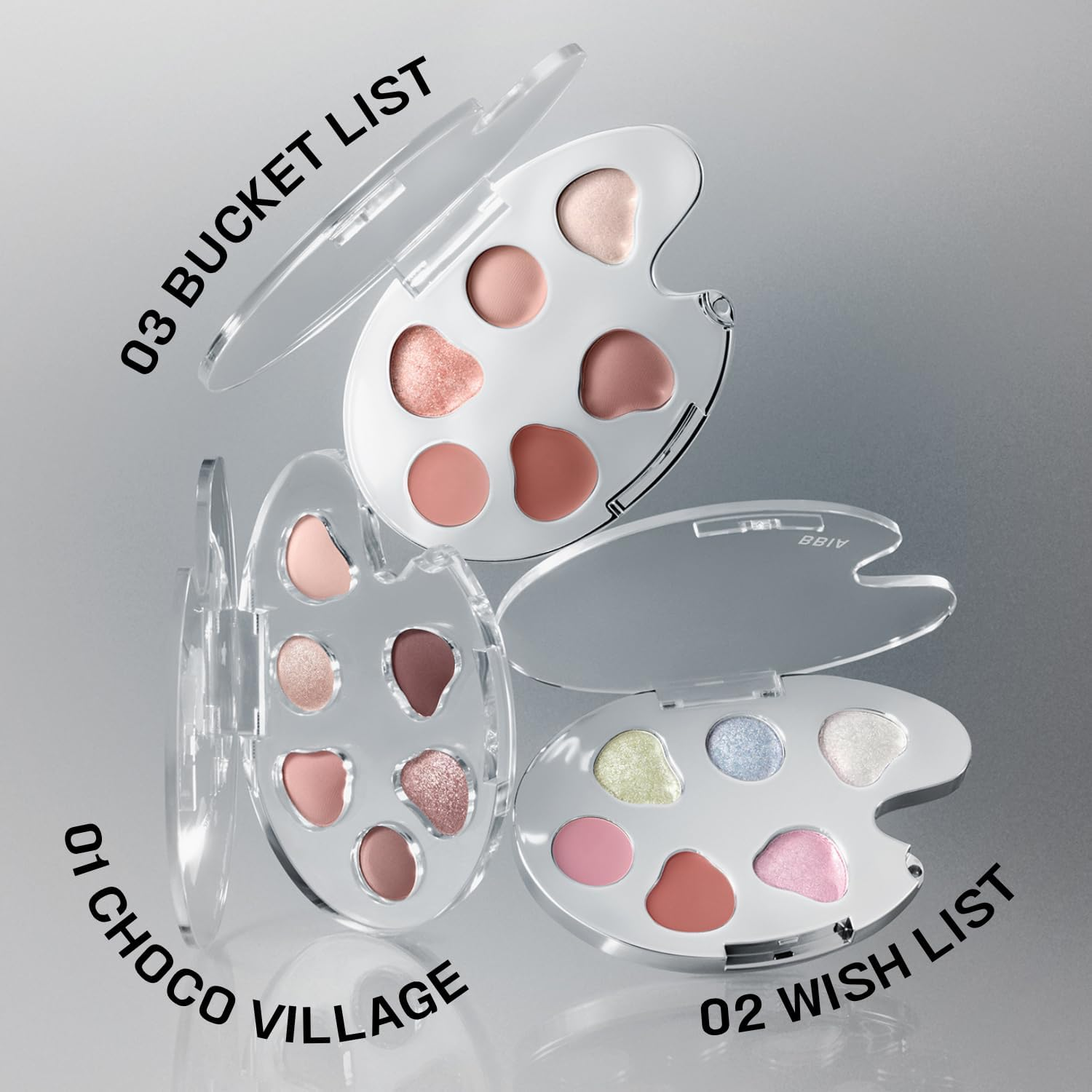 BBIA Last Eye Palette Ornament Edition - Eyeshadow & Lip & Cheek Blush Multi-Use Palette Various Texture Glitter Creamy Velvety Matte Long Lasting Daily Korean Face Makeup K-Beauty (02 WISH LIST, Pack of 1) - 03 Bucket List image number 2