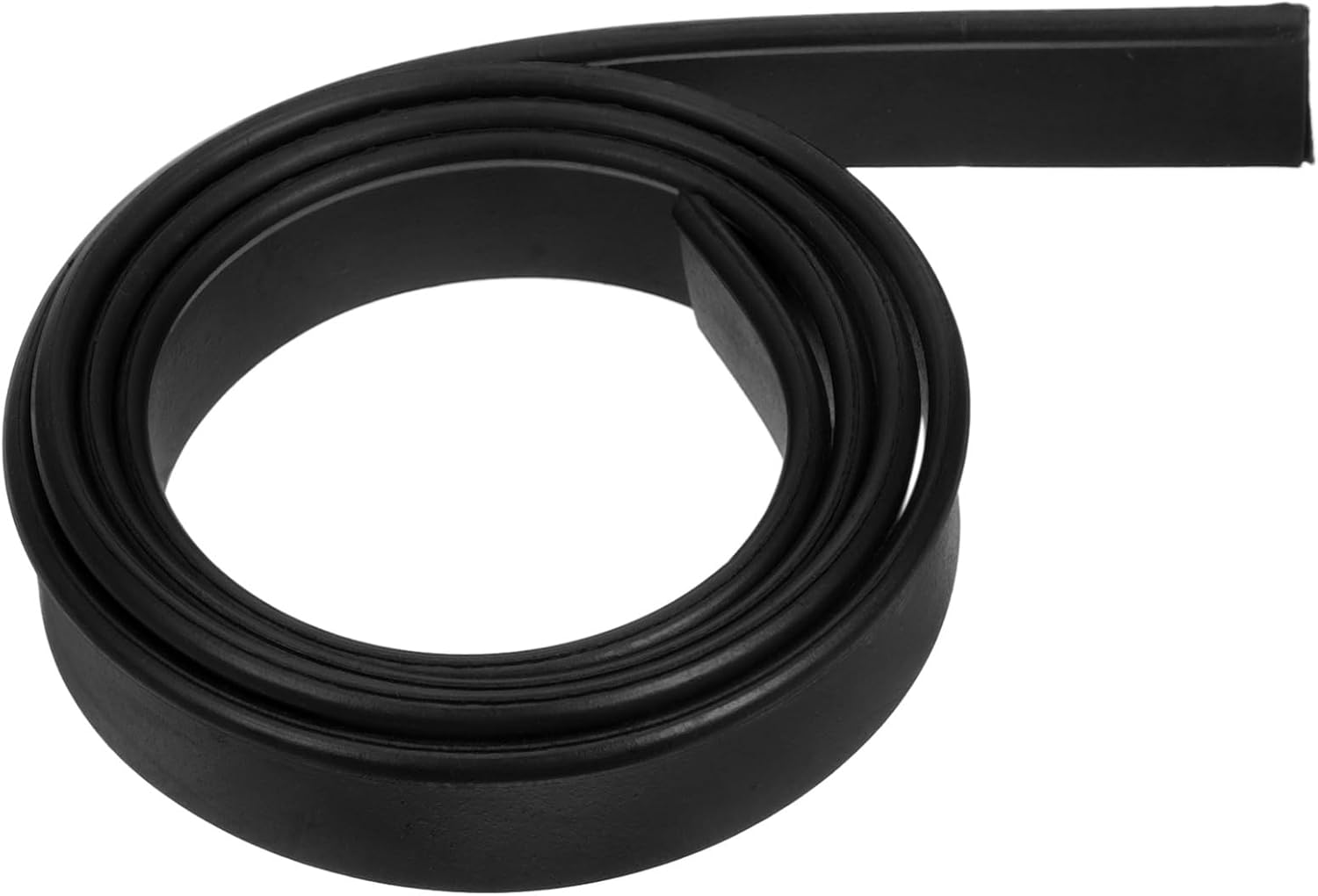 Angoily Squeegee Rubber Wiper Replacement Blades - Cut-To-Size Window Blade, Black Silicone Strip Scrubber for Glass Window Cleaning, Shower Doors - Refill image number 1