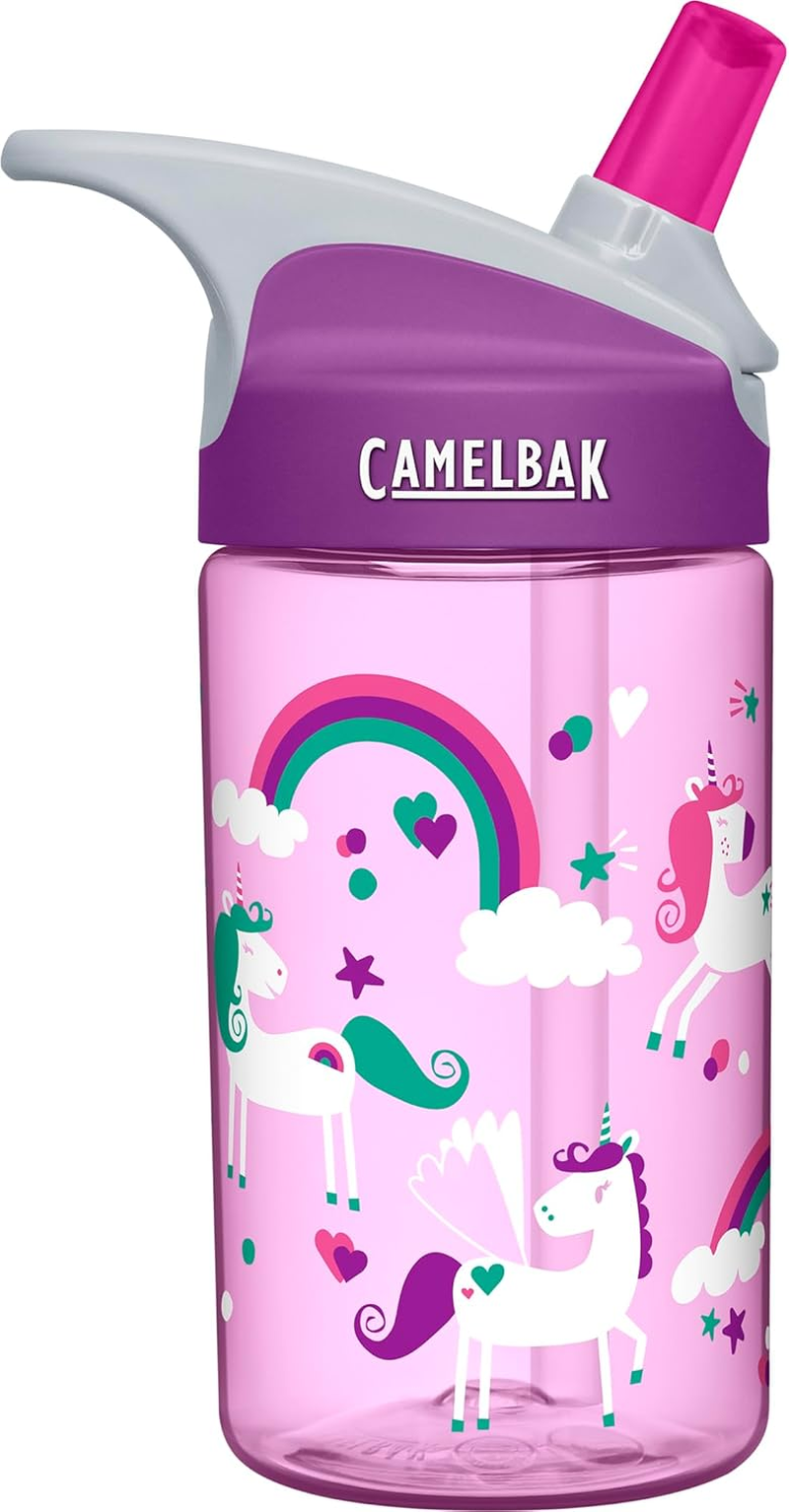 Camelbak Eddy Kids Water Bottles, Unicorns, 400Ml image number 2
