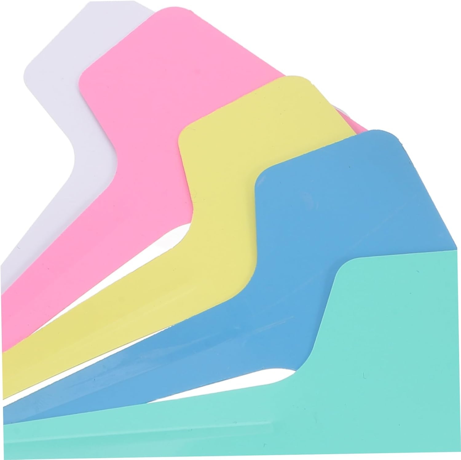 BEBEMOKO 100Pcs Shaped Plant Labels for Garden Nursery Tags for Easy Plant Identification Outdoor and Indoor Herb Flower Vegetable Gardening image number 6