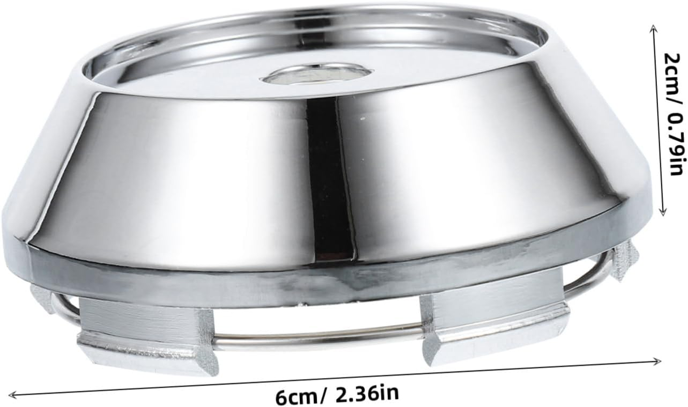 LALADEFIEE 4Pcs Wheel Rim Covers Durable Center Hub Caps for Car Easy Installation Elegant Design Protects Wheel Hub from Water Auto Accessories image number 4