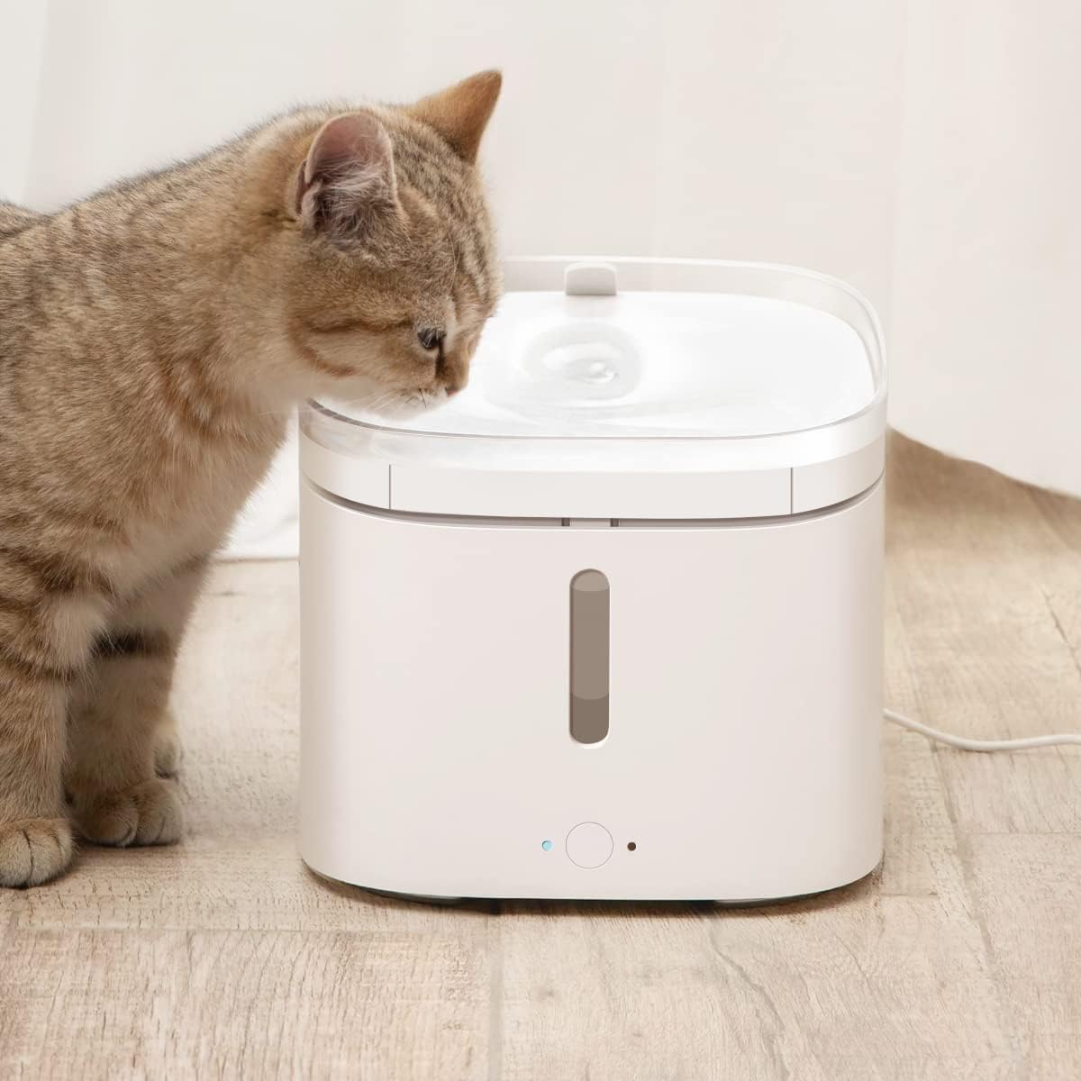 Xiaomi Smart Pet Fountain,2L Cat Dog Drinking Water Dispenser, Circulating Water Spring, 4-Stage Filtering, Smart Mi Home App Connection image number 4