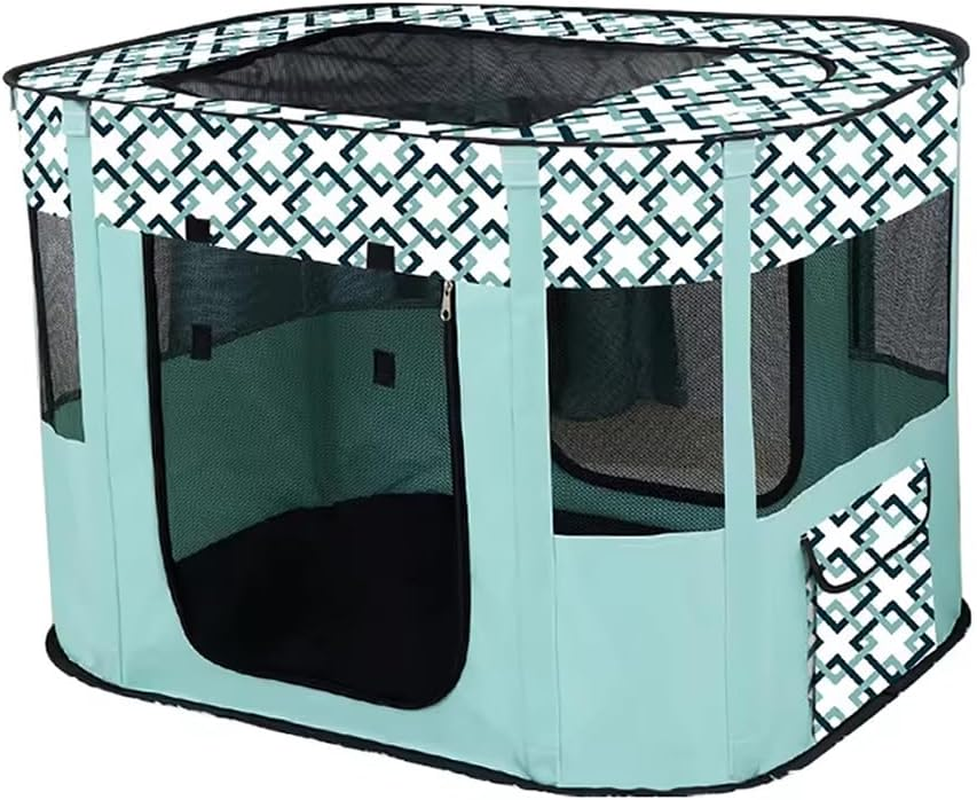 AIMALL Foldable Pet Playpen, Portable and Durable Cat and Dog Kennel with Waterproof Oxford Fabric, Available in M, L, XL