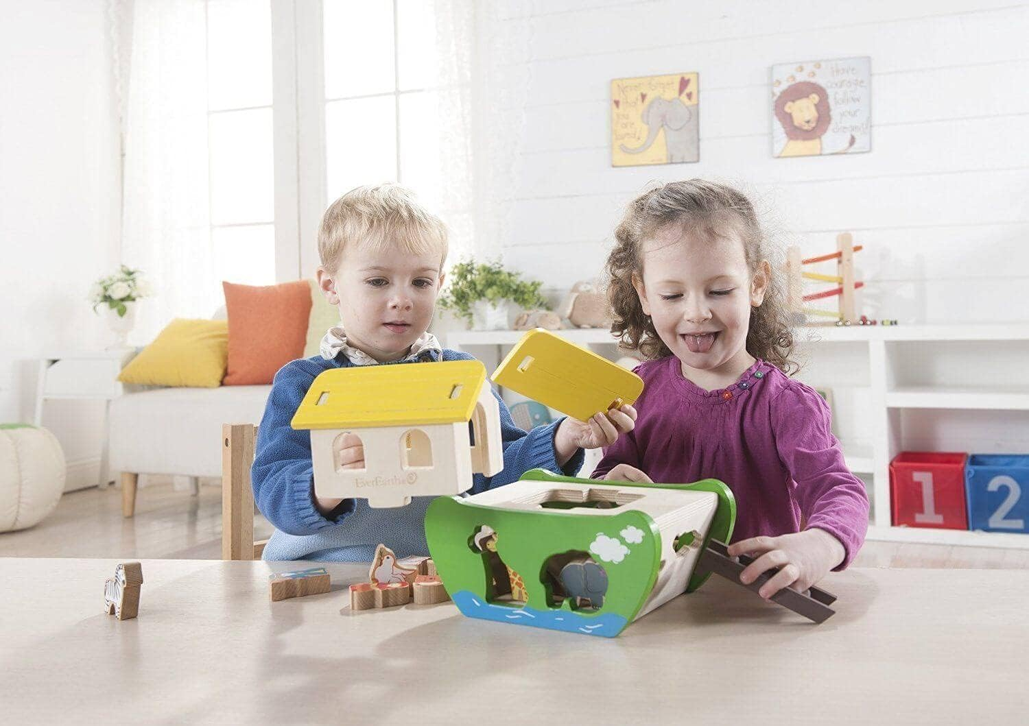 EE32686 Shape Sorting Noahs Ark image number 2